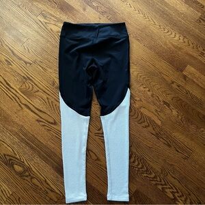 Alala Two-Tone Black and White Leggings